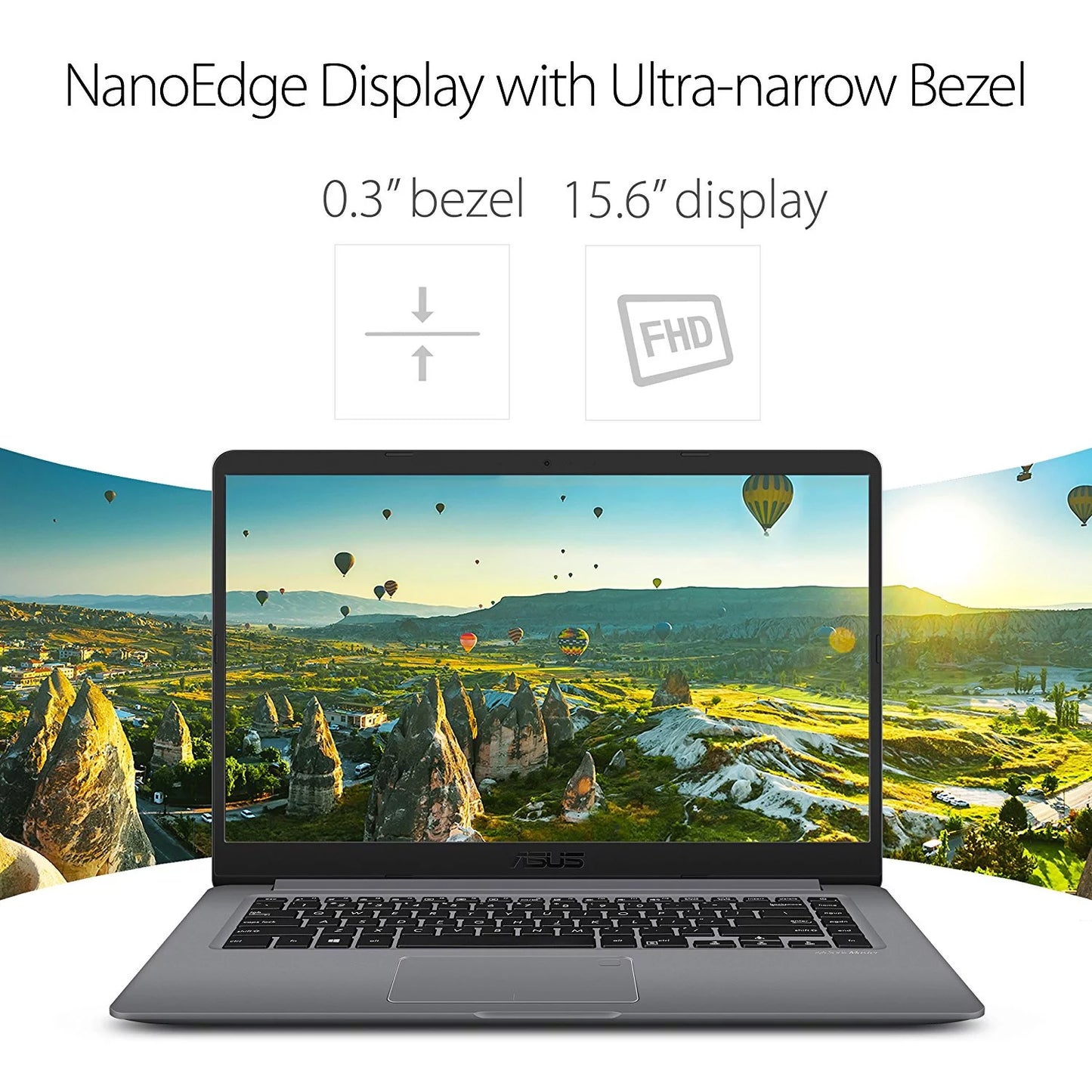 ASizeUSize VivoBook F510UA Thin Lightweight FHD WideView Laptop Notebook Fingerprint i5 8GB 128GB SizeSizeD 1TB