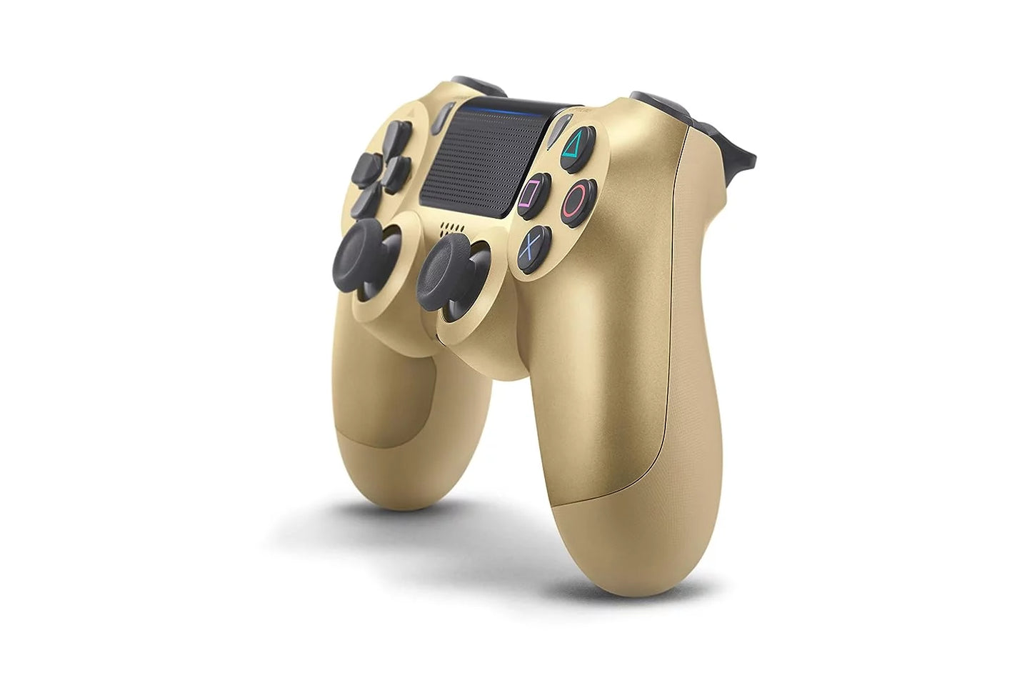 Sizeony Dual Sizehock Gold Gaming Controller For PSize4 Console + Wired Earbuds BOLT AXTION Bundle Like New