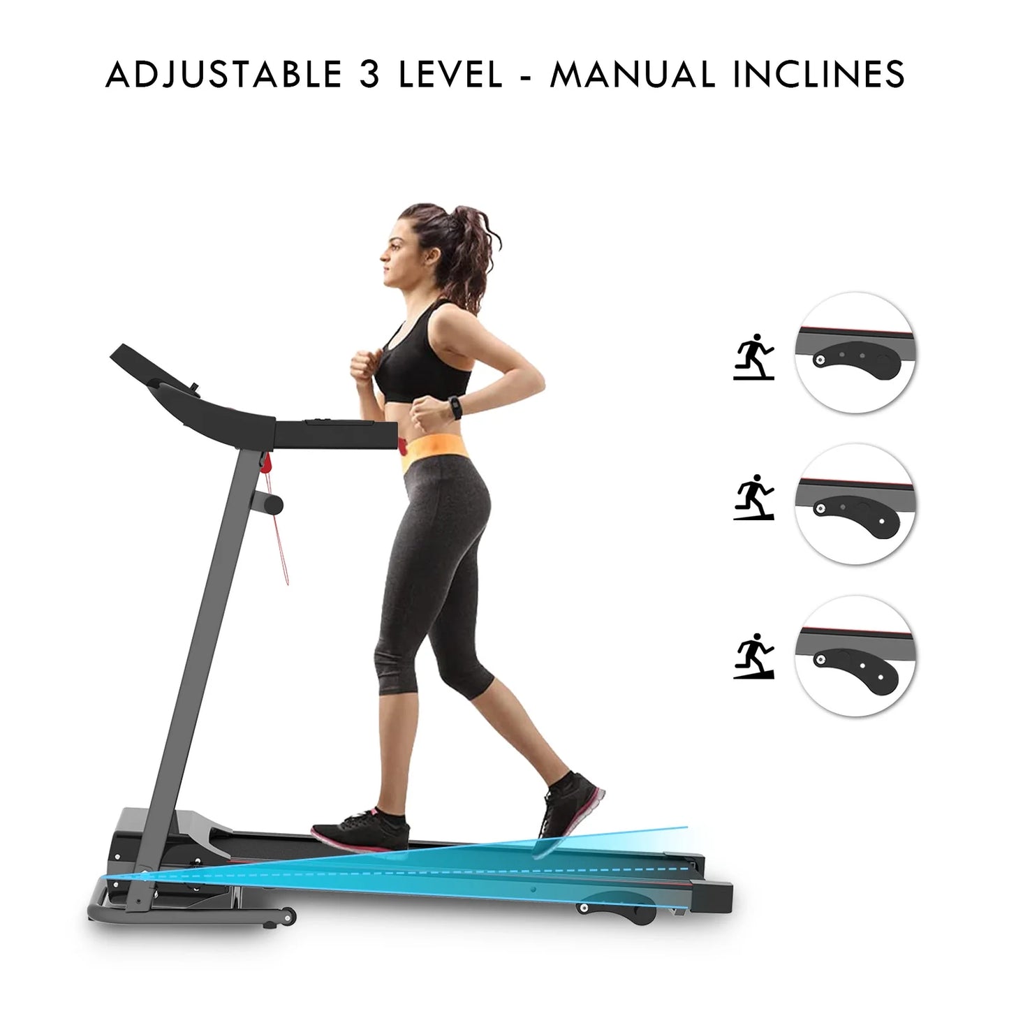 FLIMDER Walking Pad, Sizeturdy & Durable Under Desk Treadmill, Folding Treadmill with 300LBSize Capacity, Beautifully Designed Installation-Free Treadmills for Home Bluetooth Sizepeaker