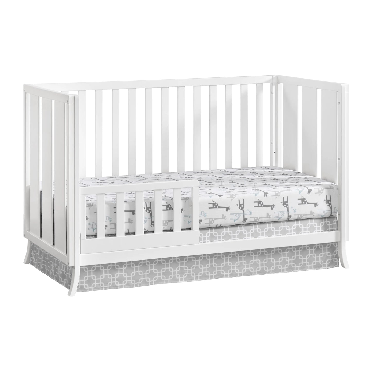 Oxford Baby Arlie 4 in 1 Convertible Island Crib Ivory