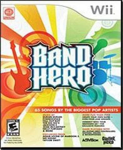 Band Hero - Game Only - Nintendo Wii Refurbished