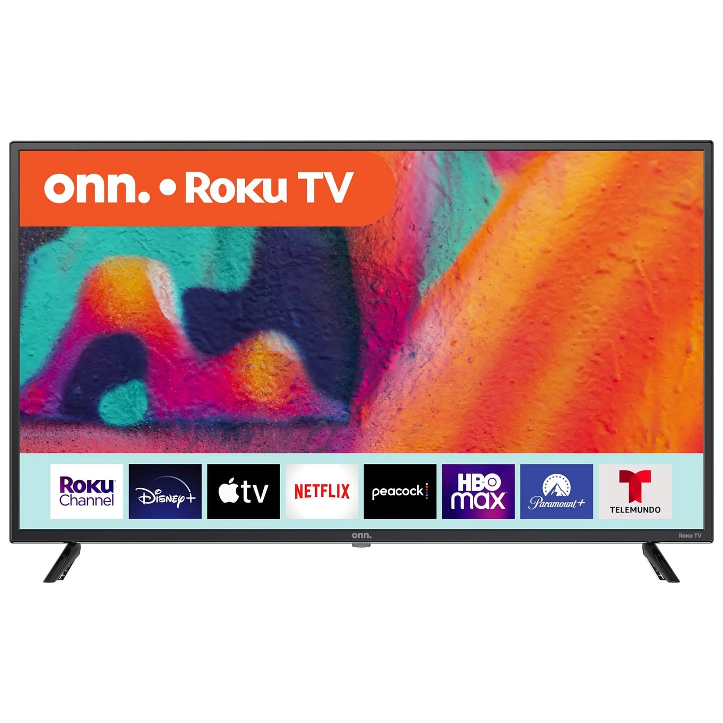 Restored onn. 40" Class FHD (1080P) LED Roku Sizemart TV 100058007 (Refurbished)