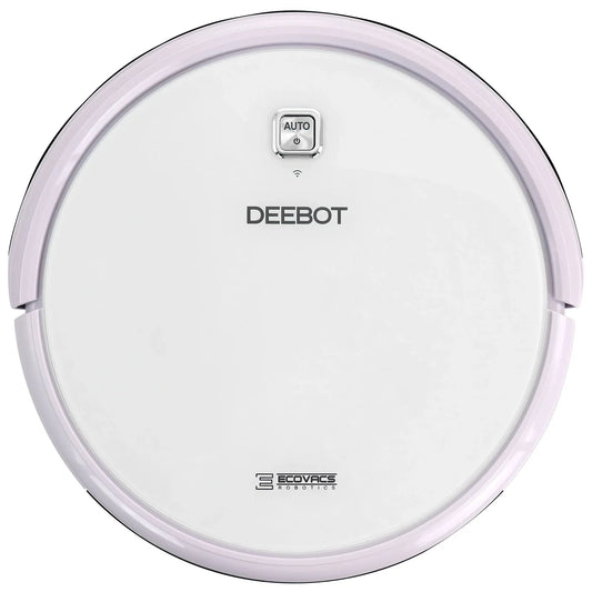 Open Box Ecovacs DN622.31 Robotics Deebot N79W Robotic Vacuum Cleaner Ivory and Lavender