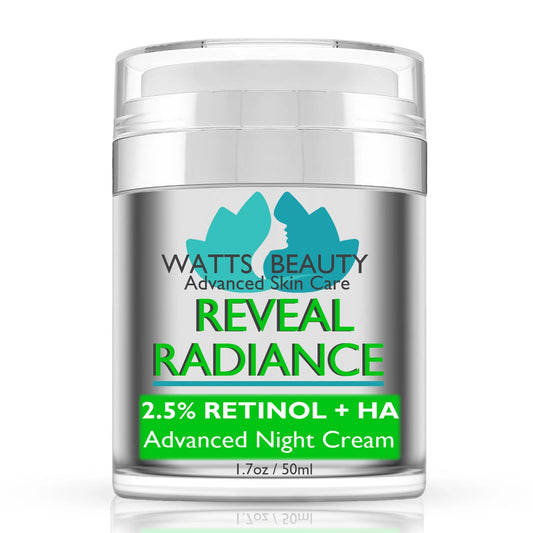 Watts Beauty Reveal Radiance Anti Aging 2.5% Retinol Moisturizer