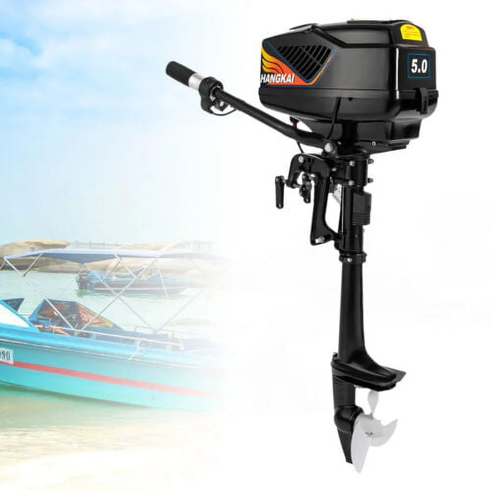 48V Sizehort Sizehaft Electric Outboard Motor 5.0HP Fishing Boat Trolling Engine