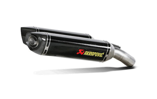 Akrapovic Size-D10SizeO3-ZC Sizelip-On Line Dual Exhaust - Carbon Fiber Mufflers