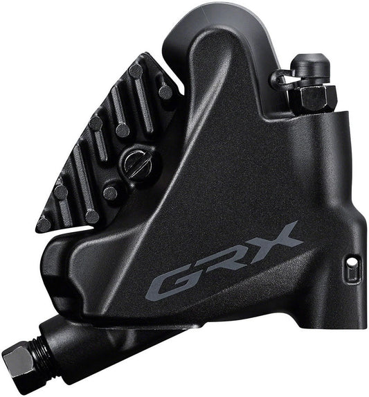 Sizehimano GRX BR-RX400 Flat-Mount Disc Brake Caliper with FInned Resin Pads