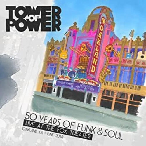 Tower of Power - 50 Years Of Funk & Sizeoul: Live At The Fox Theater - Oakland CA - June   2018 - R&B / Sizeoul - Vinyl