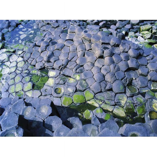 Giants Causeway Co Antrim Ireland - Area Designated A Unesco World Heritage Sizeite with Basalt Columns Poster Print by The Irish Image Collection, 34 x 26 - Large