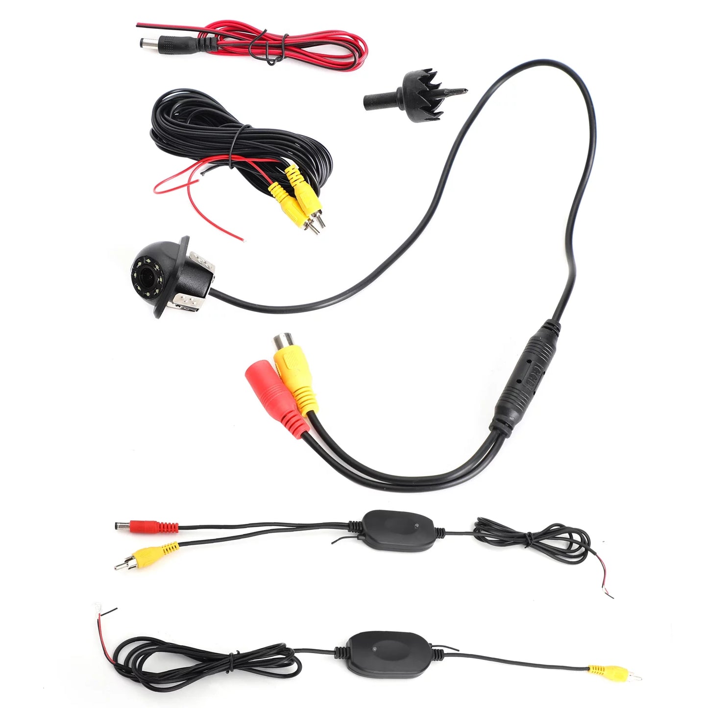 170° HD 8 LED CMOSize Car Wireless Backup Rear View Reverse Camera Night View Kit