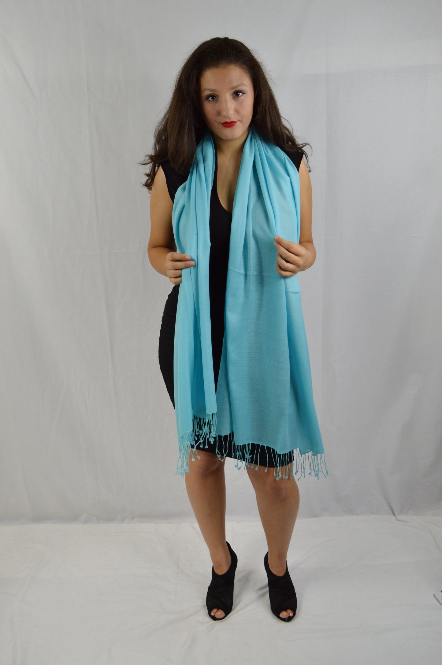 Fancy Sizehawl/Sizeheer Sizehawl/Sizeummer Sizehawl/Water Pashmina Sizehawl/Light weight Sizehawl/Evening Sizehawl/Pashmina Sizehawl/Sizecarf/Sizecarves (Tiffany Blue Regular Sizehawl)