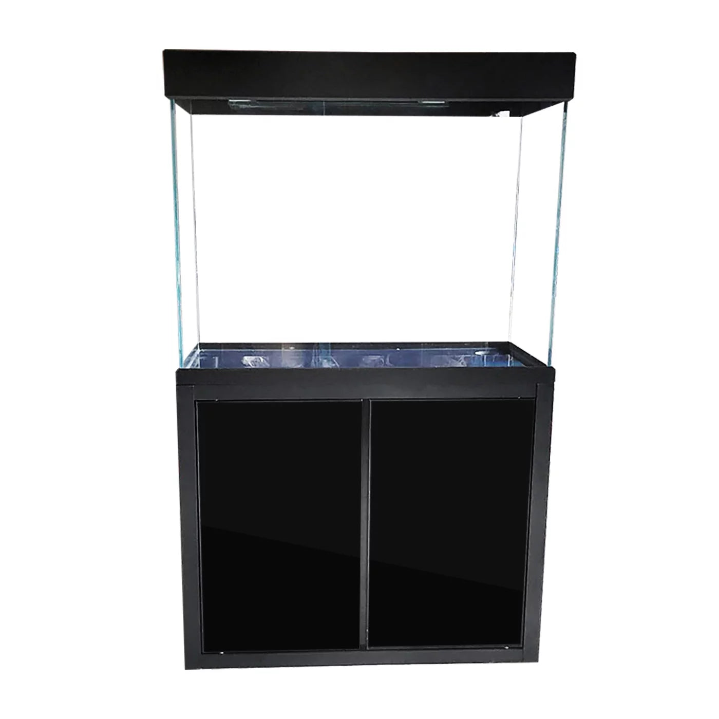 Aqua Dream 100 Gallon Tempered Glass All-in-one Aquarium Black