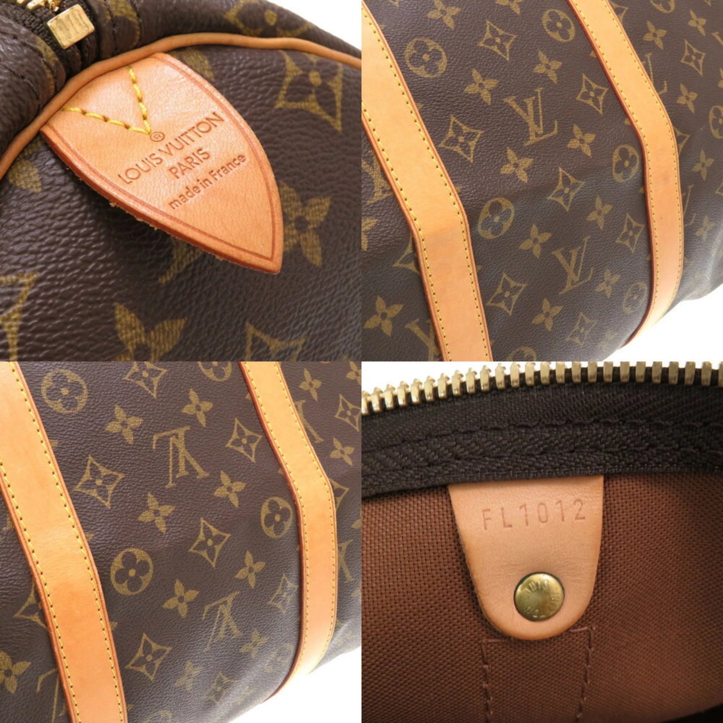 Pre-Owned Louis Vuitton Monogram Keepall 55 M41414 Boston Bag (Fair)