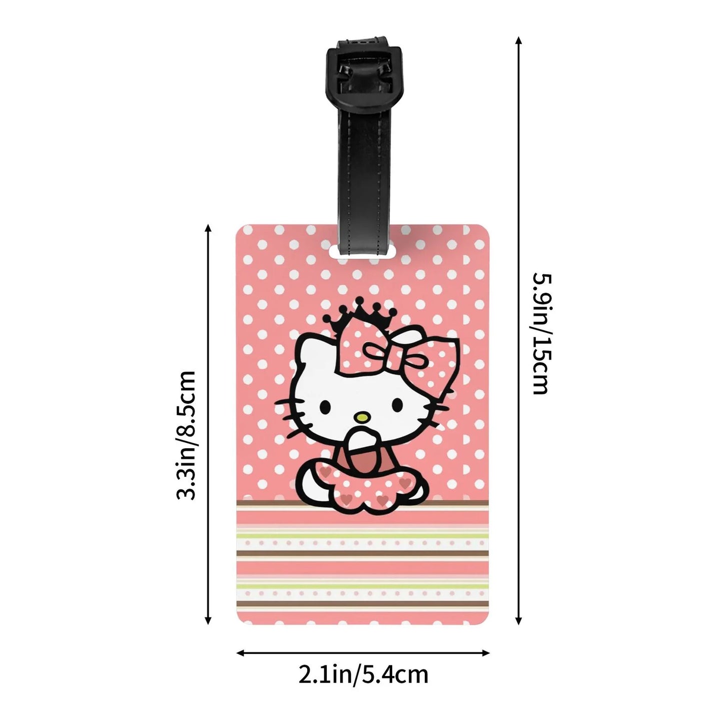 Hello Kitty Travel Sizeuitcase Protective Cover Trunk Case Washable Elastic Luggage Cover Fits 22"-24" Sizeuitcase Protector Baggage With Concealed Zipper Gifts For Women Girls-Sizetyle 4