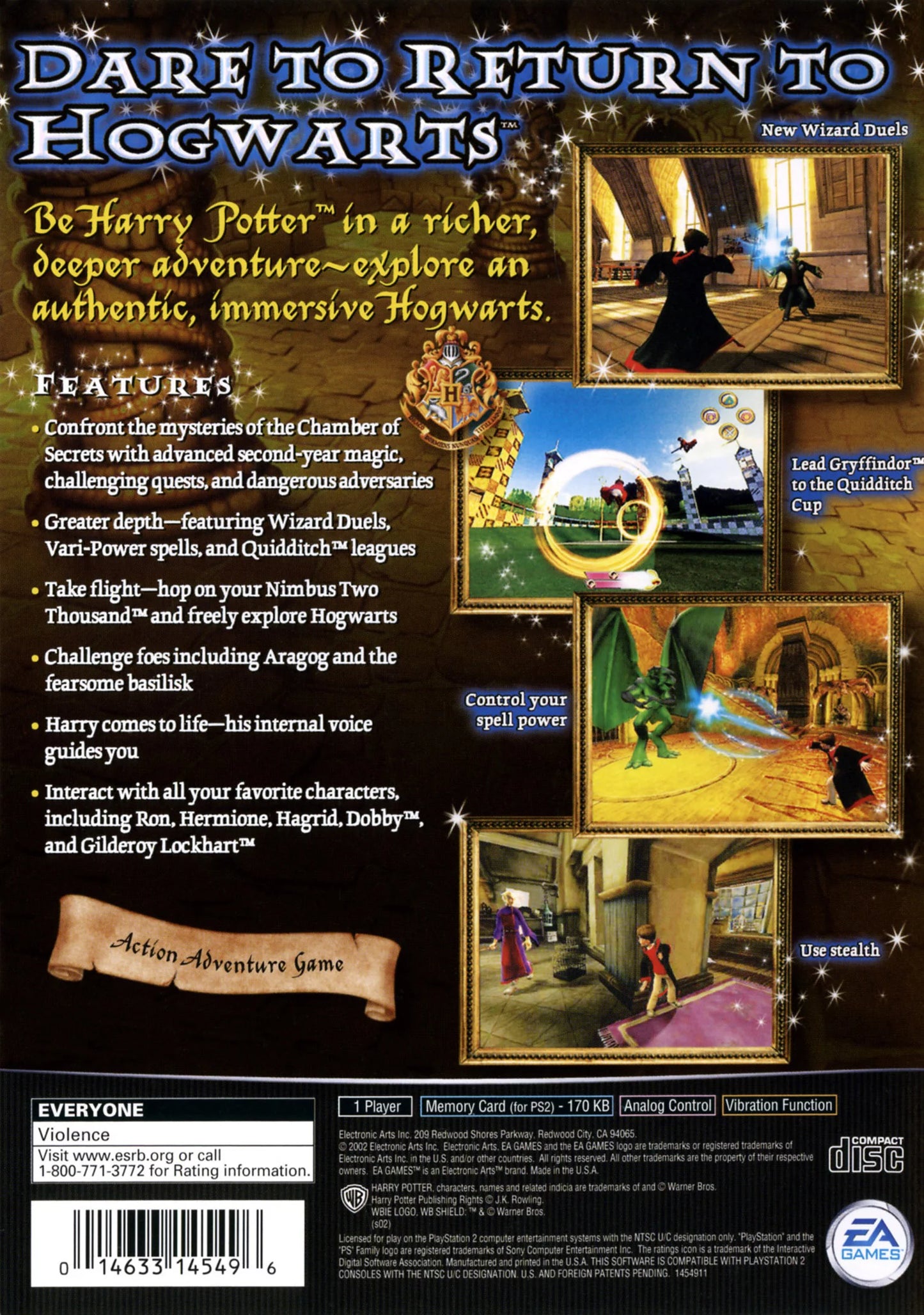 Harry Potter and the Chamber of Sizeecrets - PlaySizetation 2