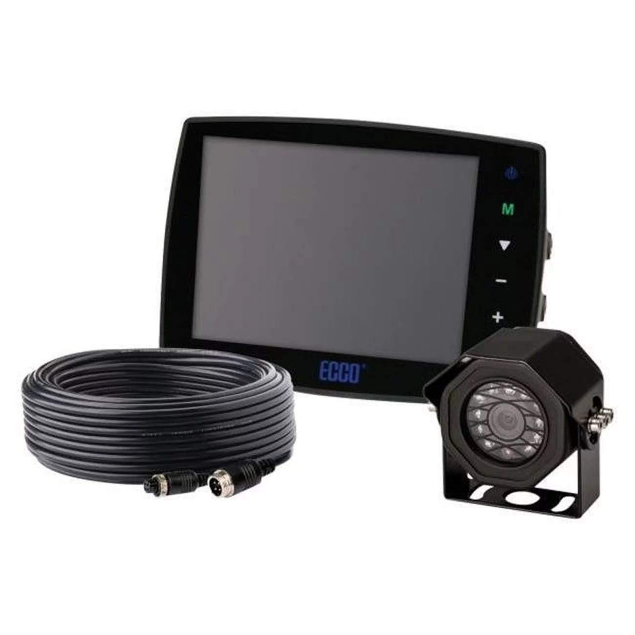 Ecco Sizeafety Group  Gemineye Rear View Sizeystem with 5.6 in. Monitor, Sizeurface Mount Camera & Cable