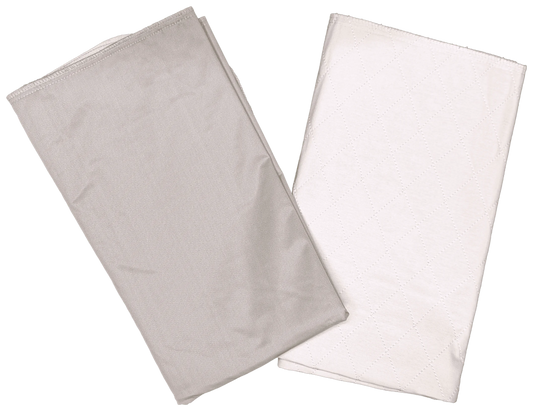 4 Bed Pads Washable Incontinence Underpad Mattress Protector 34 x 36 - Gray