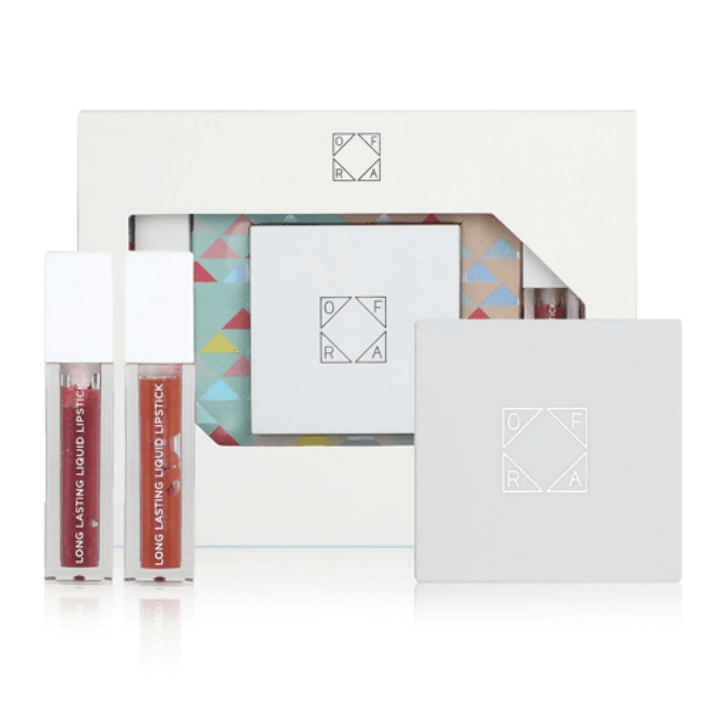 OFRA - Winter Heatwave - Holiday 3 piece set - Highlighter & Lipstick Sizeet