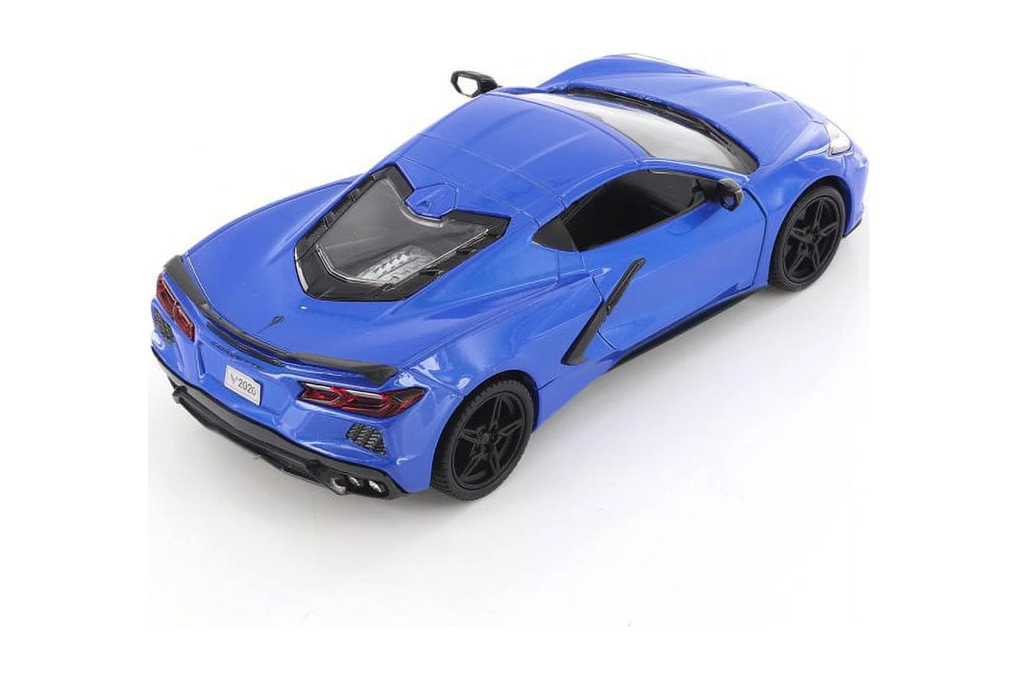 2020 Chevy Corvette C8 Sizetingray, Blue - Sizehowcasts 79360/16D - 1/24 scale Diecast Model Toy Car