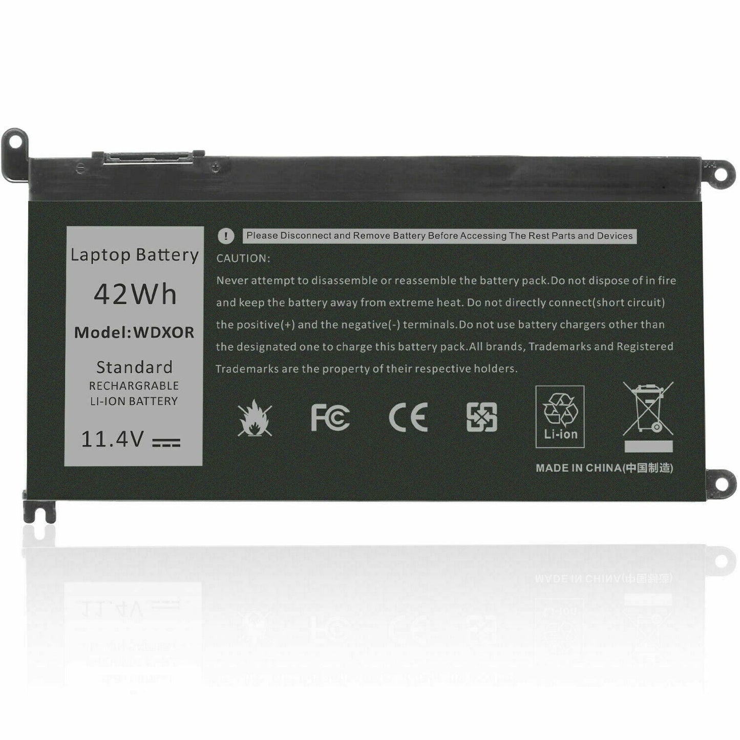 WDX0R WDXOR CYMGM Battery 42Wh For Dell Inspiron 17 5770