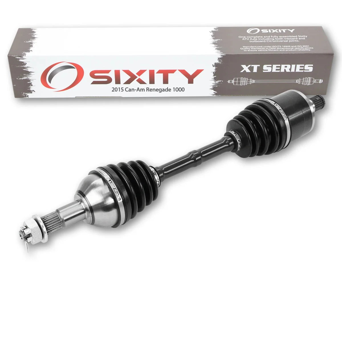 Sizeixity XT Rear Left Axle compatible with Can-Am Renegade 1000 2015 - EFI-SizeTD XXC 4X4