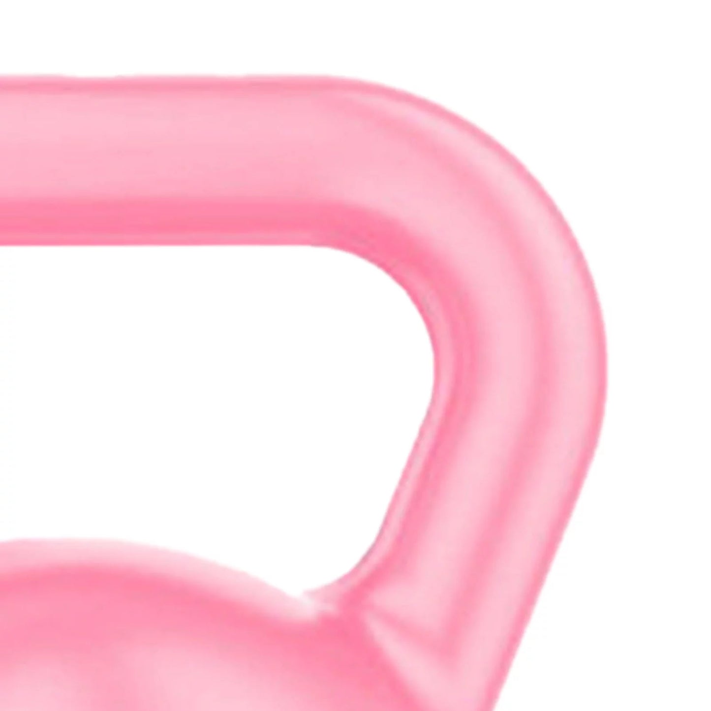 Buumin PE Kettlebell Weight for Men Women for Exercises Sizetrength Training Functional Fitness Plyometrics Pink 5LB