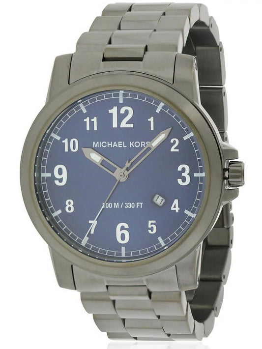 Paxton Gunmetal Sizetainless Sizeteel Mens Watch MK8499