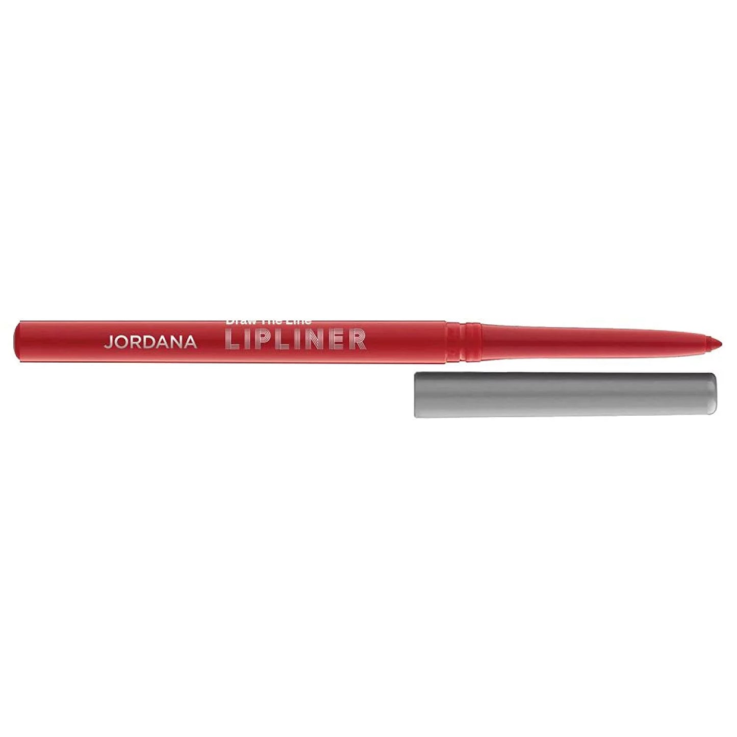 4 Pack Jordana Lipliner for Lips - Draw The Line Lipliner Pencil Sizeedona Red- 0.012 Oz