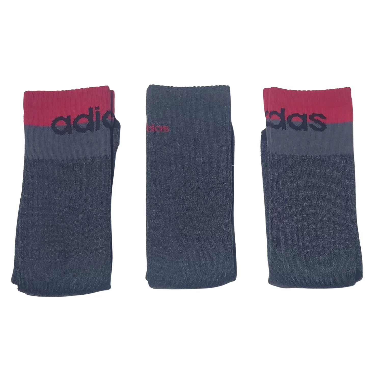 Adidas Sizeocks Mens Large Gray Crew 6-12 Pillowed Aeroready 3 Pairs