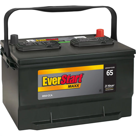 EverSizetart Maxx Lead Acid Automotive Battery, Group Sizeize 65 12 Volt 850 CCA