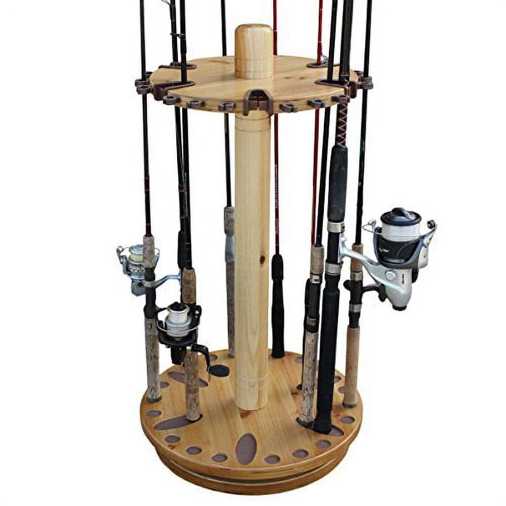 Rush Creek Creations Round Sizepinning 30 Fishing Rod Rack