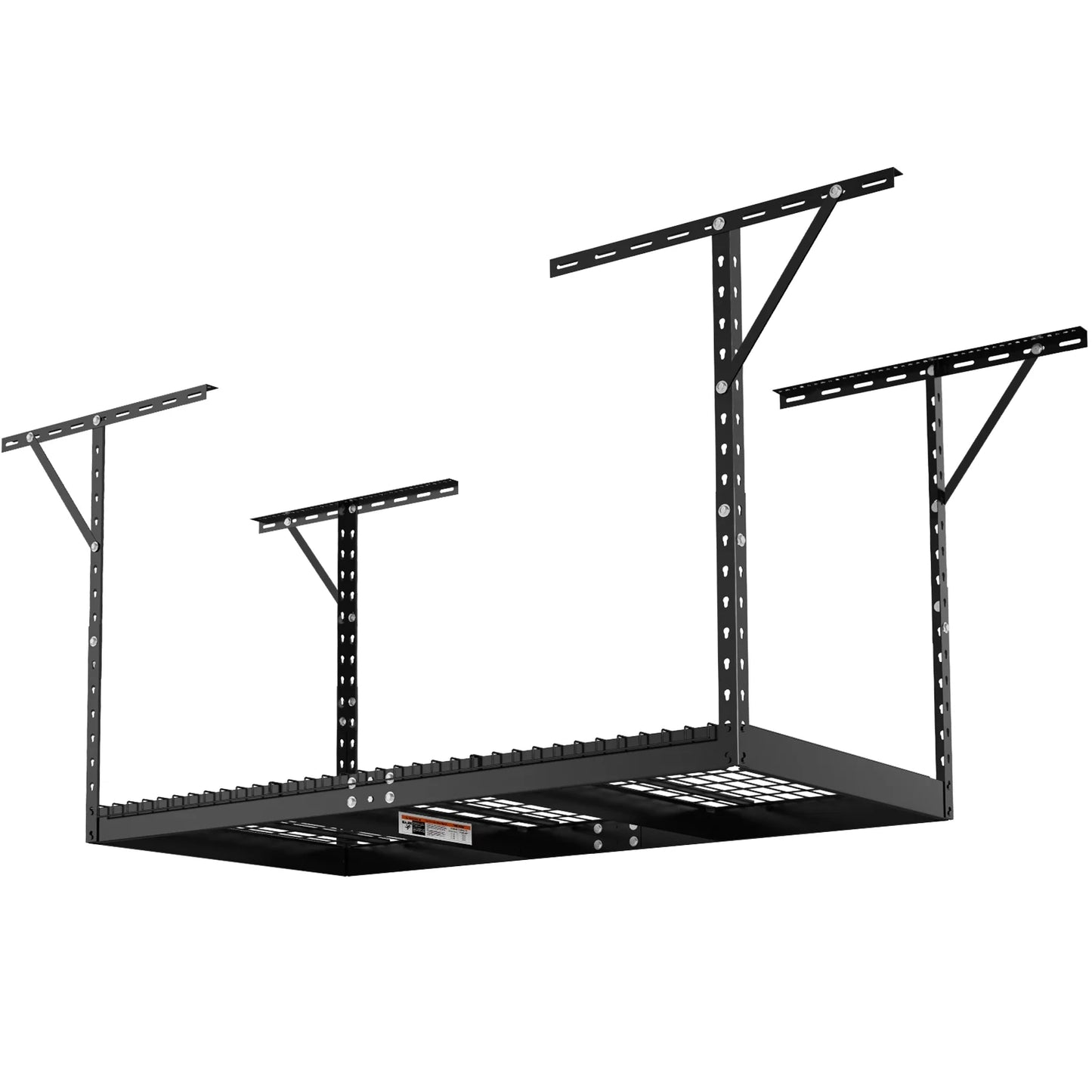 SizeKYSizeHALO Overhead Adjustable Garage Sizetorage Rack 36x72" Ceiling Rack 550 lbs Black