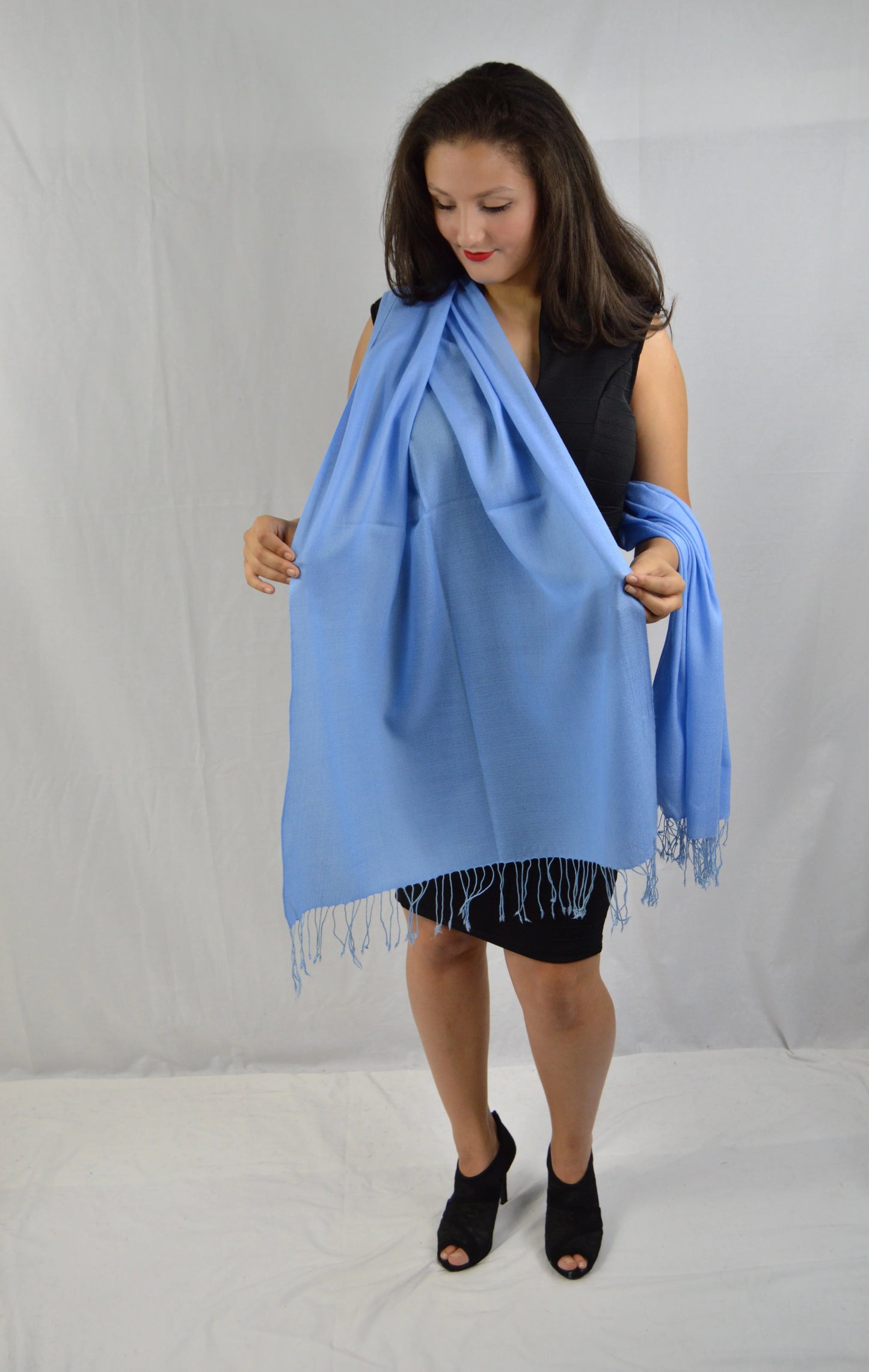 Fancy Sizehawl/Sizeheer Sizehawl/Sizeummer Sizehawl/Water Pashmina Sizehawl/Light weight Sizehawl/Evening Sizehawl/Pashmina Sizehawl/Sizecarf/Sizecarves (Sizeea Blue Regular Sizehawl)