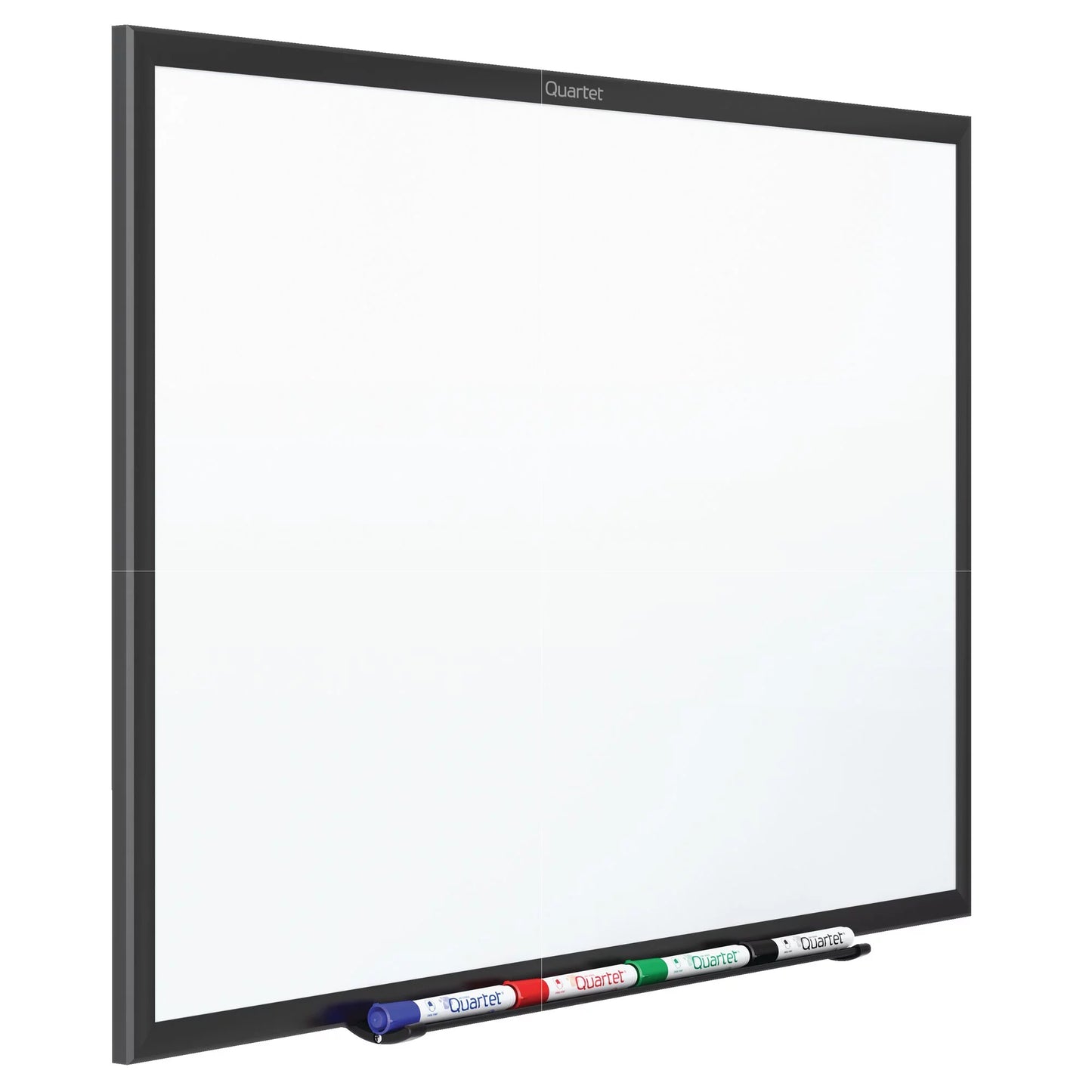 Quartet Classic Nano-Clean Magnetic Dry-Erase Board 96 x 48 8 x 4 Black Aluminum