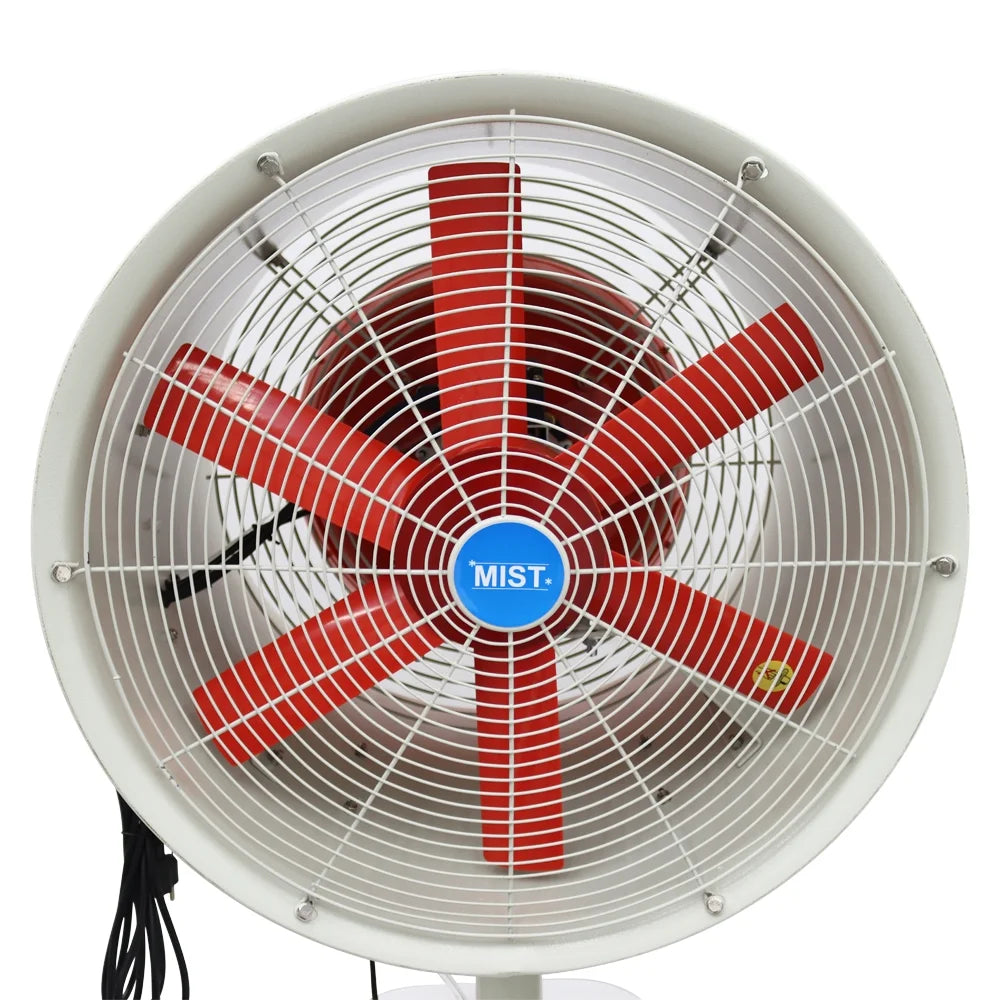 PreAsion Humidification and Watering Industrial Sizepray Electric Fan Hand-pushed Humidification Cooling Sizepray Fan 110V