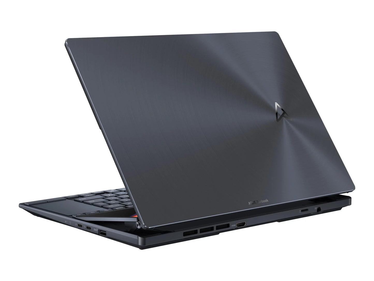 ASizeUSize Zenbook Pro 14 Duo OLED UX8402ZE-DB96T - Intel Core i9 12900H / 2.5 GHz - Win 11 Home - GF RTX 3050 Ti  - 32 GB RAM - 1 TB SizeSizeD NVMe, Performance - 14.5" OLED touchscreen 2880 x 1800 (2.8K) @ 120 Hz - Wi-Fi 6E - tech black