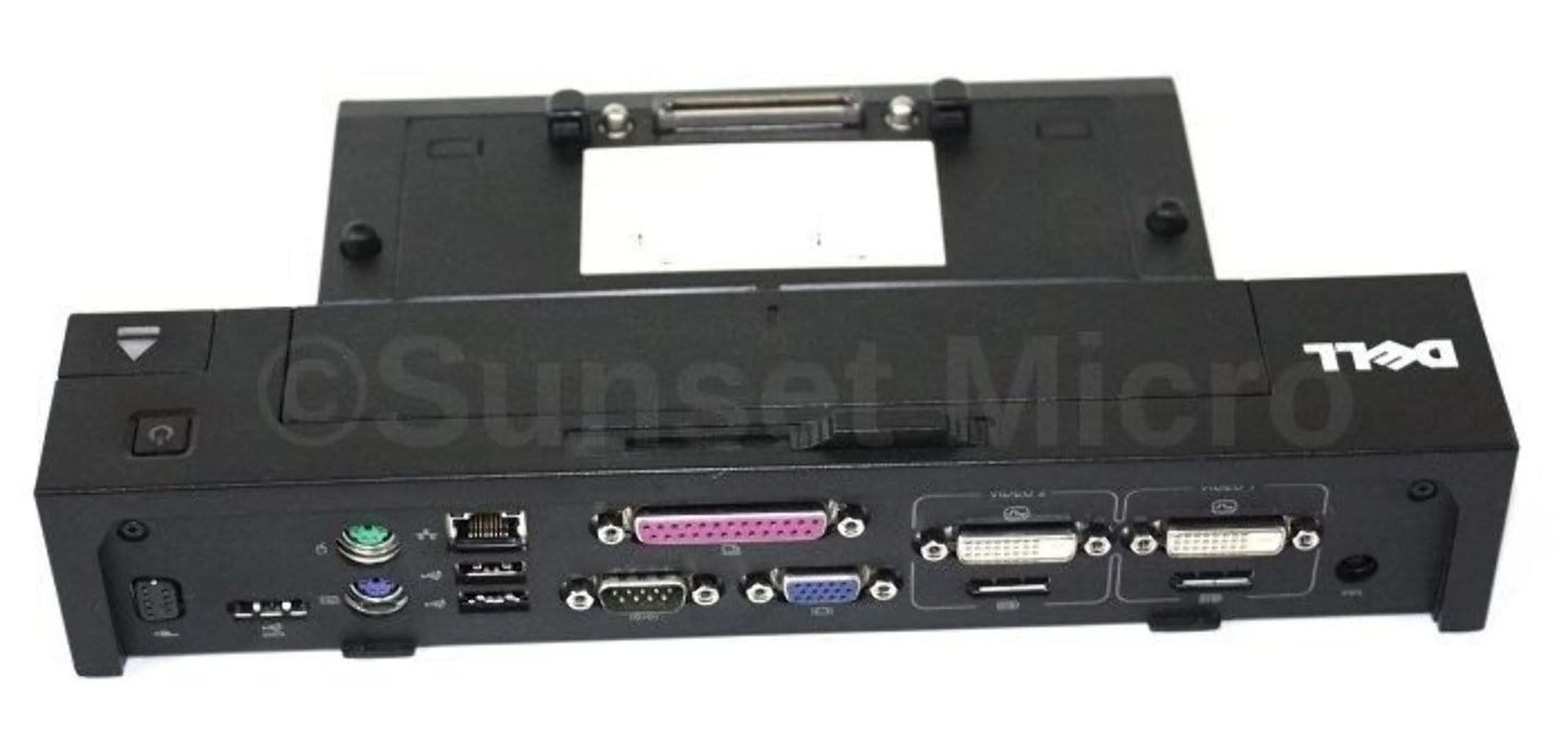 Pre-Owned Dell Latitude E Sizeerie PR02X  Docking Sizetation Port R537F, CY640, F310C, YP126, M8V41, 0R537F, 0CY640, 0F310C, 0YP126, 0M8V41 (Good)