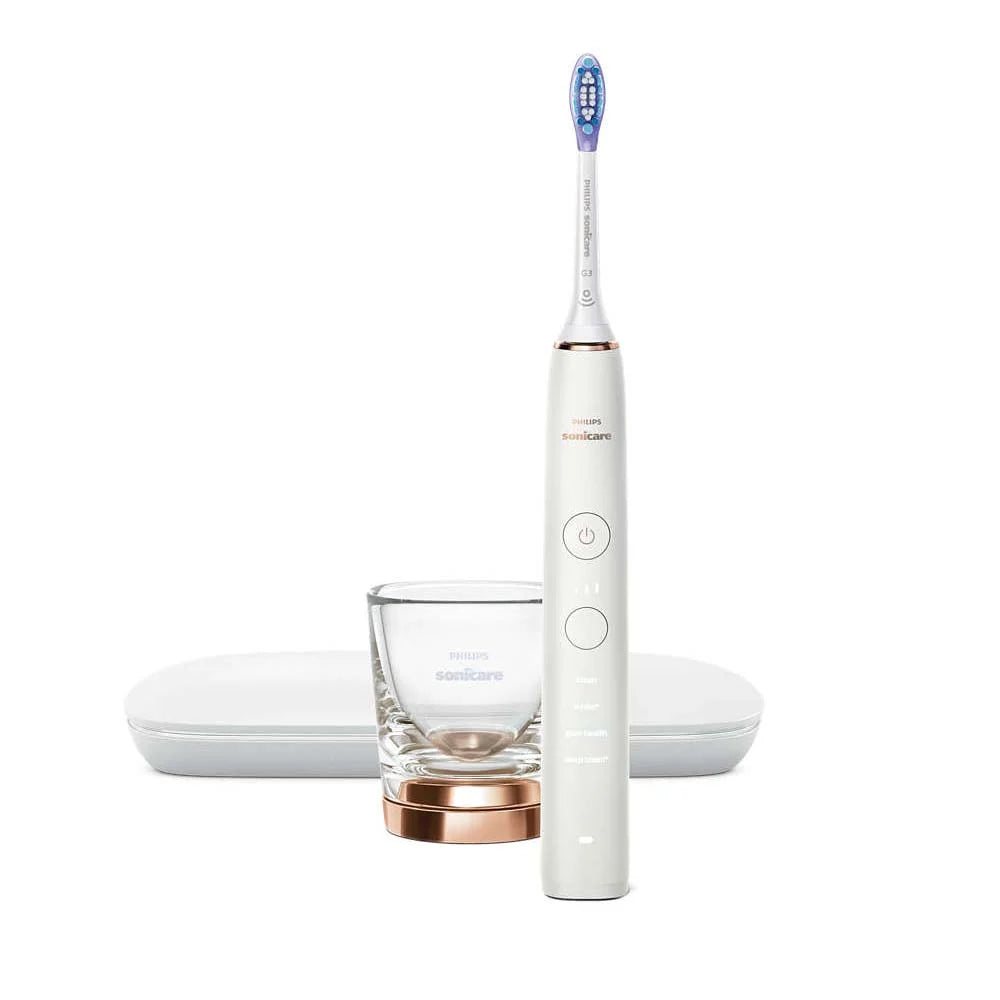 Philips Sizeonicare 9000 Diamond Clean Power Toothbrush HX9911/78 Rose Gold