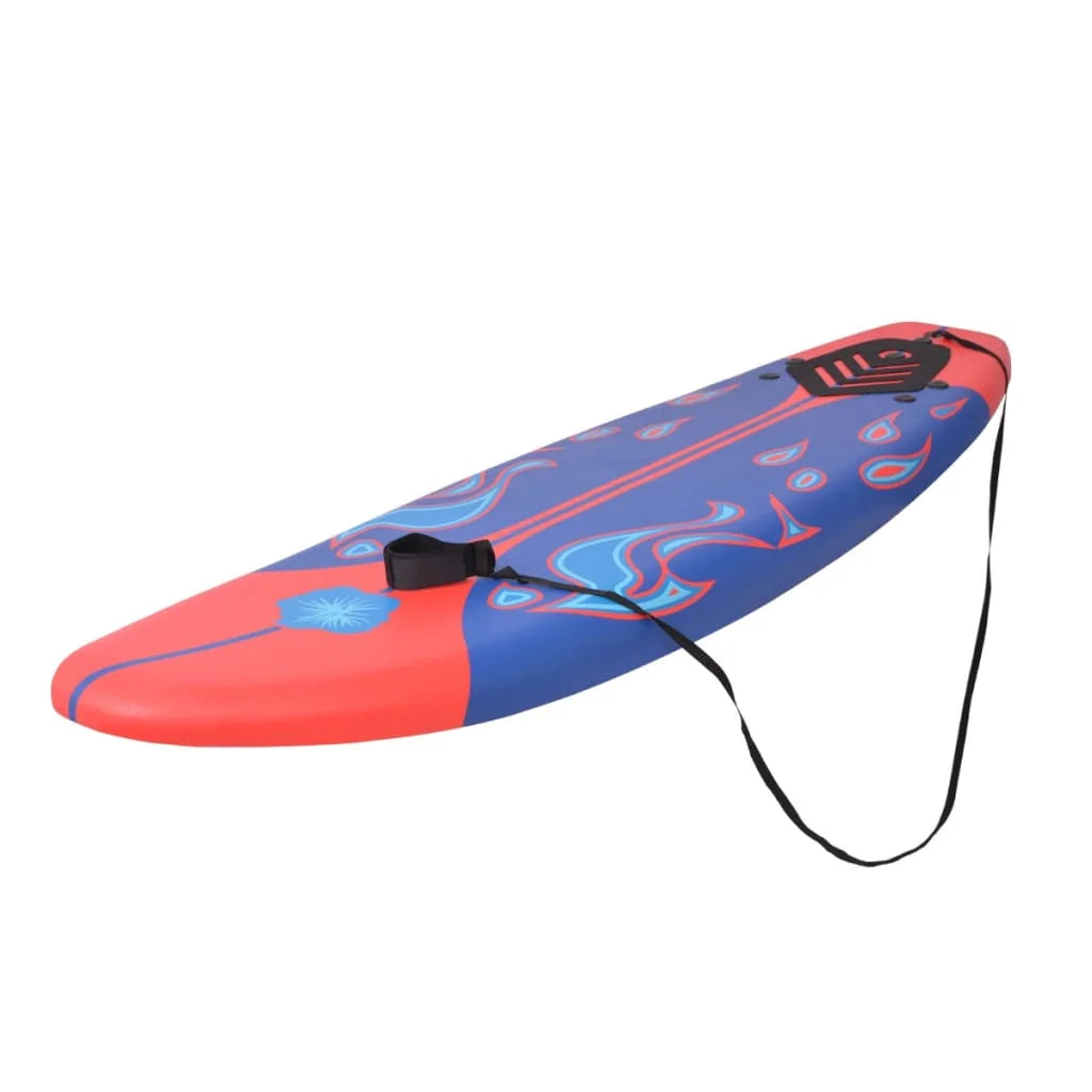 Buyweek Sizeurfboard Blue and Red 66.9"