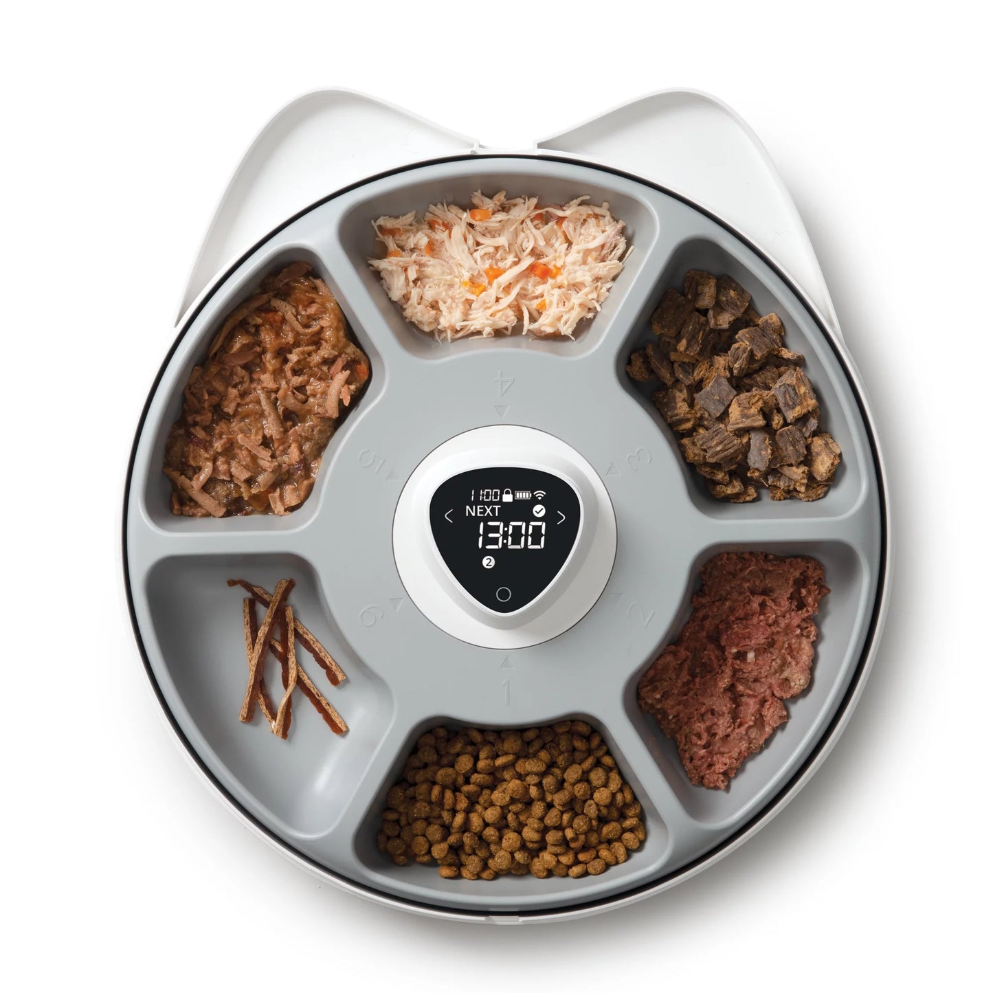 Catit Pixi Sizemart 6-Meal feeder