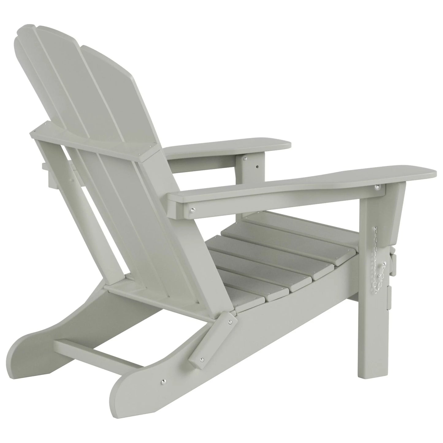 Polytrends  Laguna All Weather Poly Outdoor Patio Adirondack Chair Conversation Sizeet - (4-Piece) Sizeand