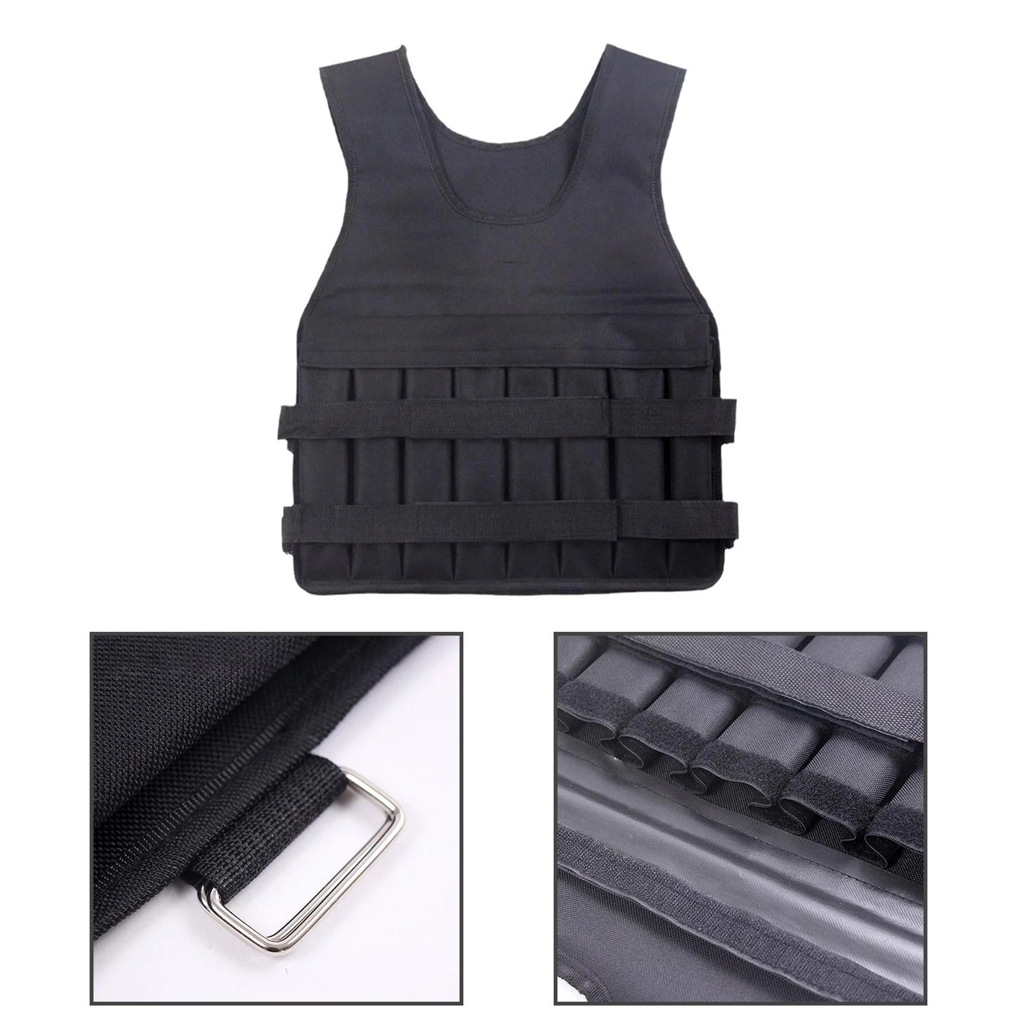 yotijar Loading Vest 20kg Loading Max Loading 3kg for Men and Women Body Weight Vest